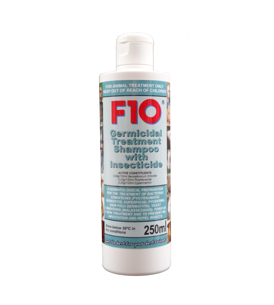 F10® GERMICIDAL TREATMENT SHAMPOO WITH INSECTICIDE